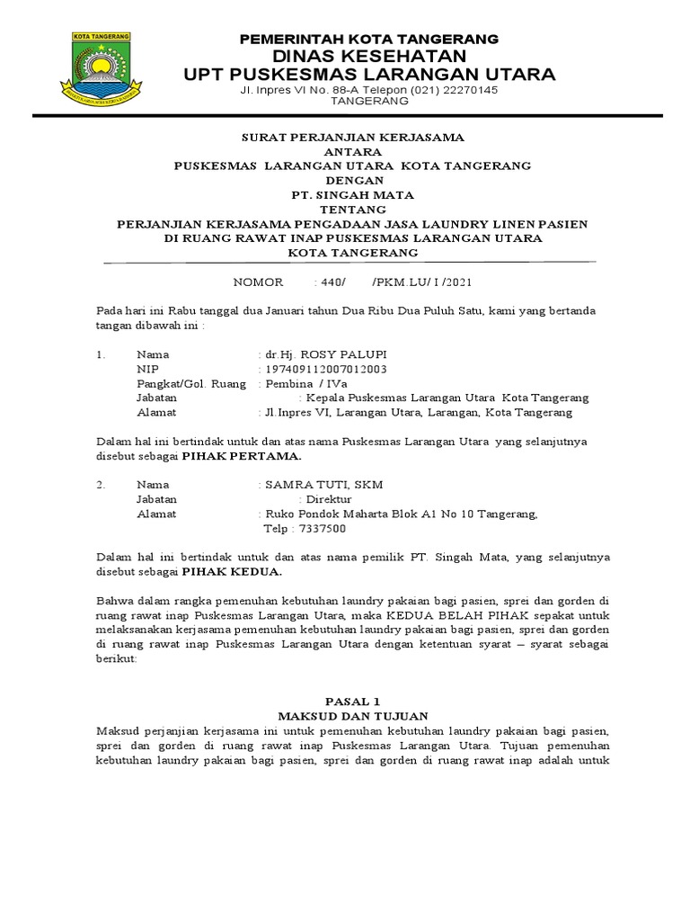 Kemitraan Laundry PDF