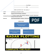 Learning Module NAV 5 Operational Use of RADAR ARPA LO No. 1.7