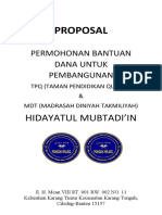Draft Proposal Pembangunan TPQ