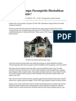 Benarkah Gempa Parangtritis Disebabkan Oleh Bom Nuklir