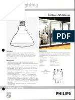 Philips Cool Beam PAR-38 Lamps Bulletin 4-92