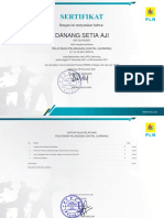 Sertifikat Pelayanan Pelanggan PDF
