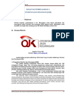 A. Tujuan Pembelajaran: Kegiatan Pembelajaran 3 Otoritas Jasa Keuangan (Ojk)