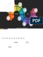 3.create 10 Step Circular Infographic