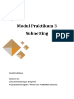 Modul 3 - Subnetting PDF