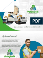 Velosgistik Brochure