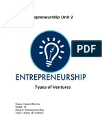 Entrepreneurship Unit 2