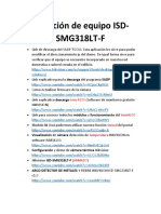 Iniciación de Equipo ISD SMG318LT F