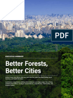 Executive Summary Better Forests Better Cities