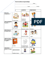 Test de Estilos de Aprendizaje