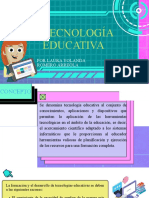 Tecnología Educativa en La Educación