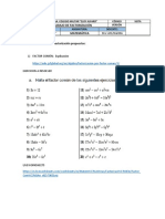 Trabajo de Factorizacion PDF