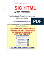 basic html