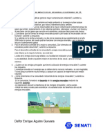 Fuente de Energía y Su Impacto en El Desarrollo Sostenible de Tú Región