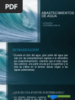 Fuentes Subterraneas