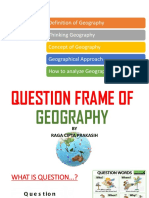 Definition of Geography Thinking Geography Concept of Geography Geographical Approach How To Analyze Geographical Problems?