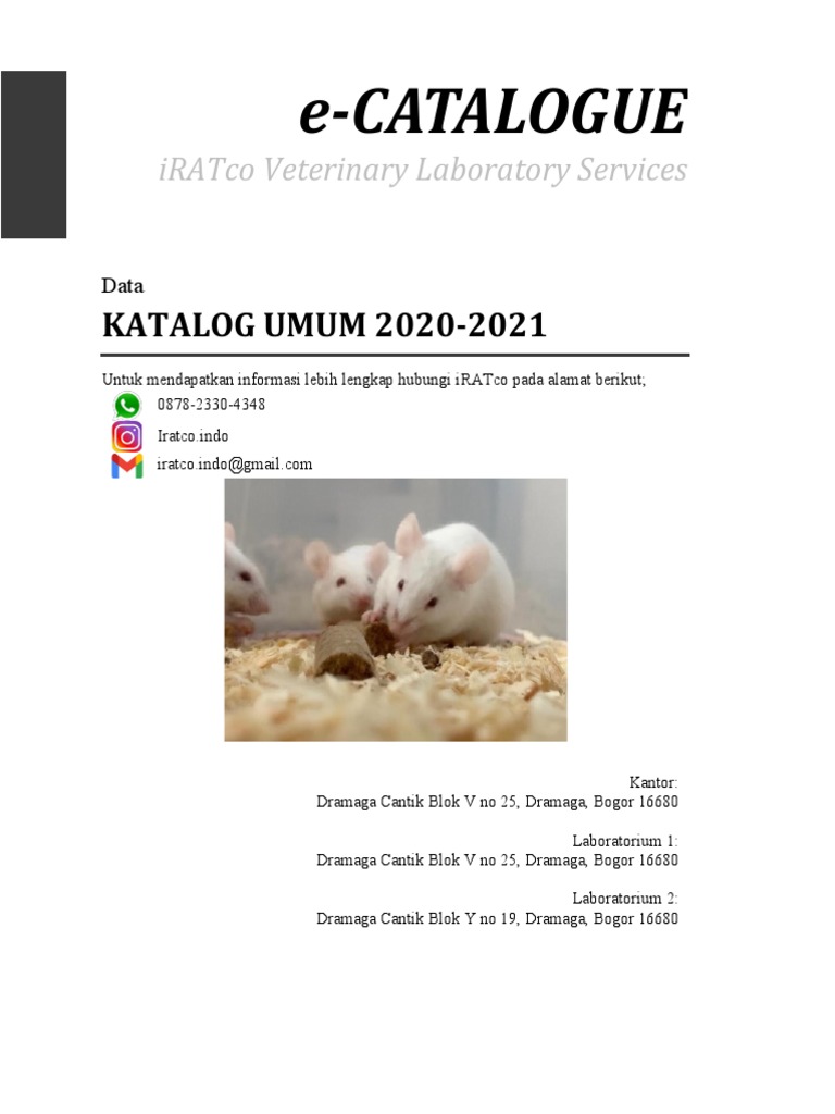 Layanan Laboratorium iRATco Veteriner | PDF | Kesehatan Holistik