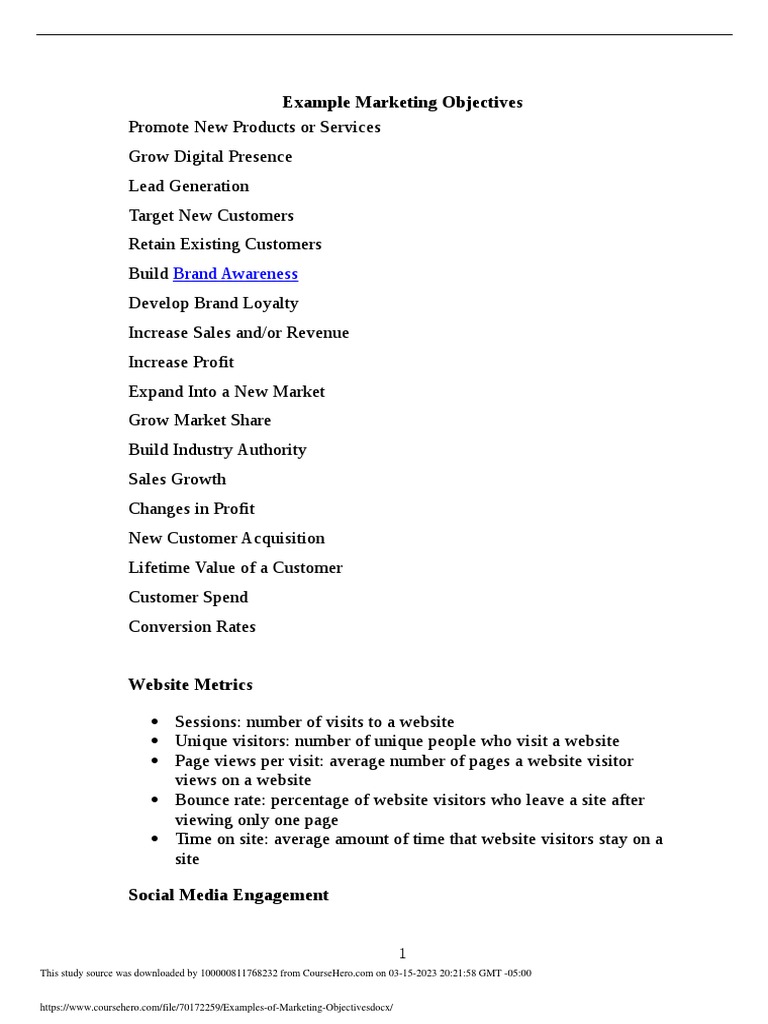examples-of-marketing-objectives-pdf-pdf-customer-relationship