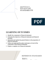 Presentation of Financial Statements