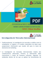 MMT. Othón Straffon: Investigación Y Selección de Mercados Internacionales