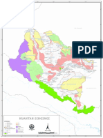 Peta konsesi perkebunan di Riau