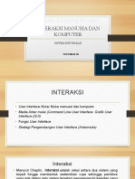 Interaksi Manusia Dan Komputer: Sistem Informasi