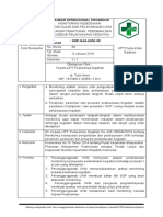 SOP Monitoring Kepatuhan THD Prosedur