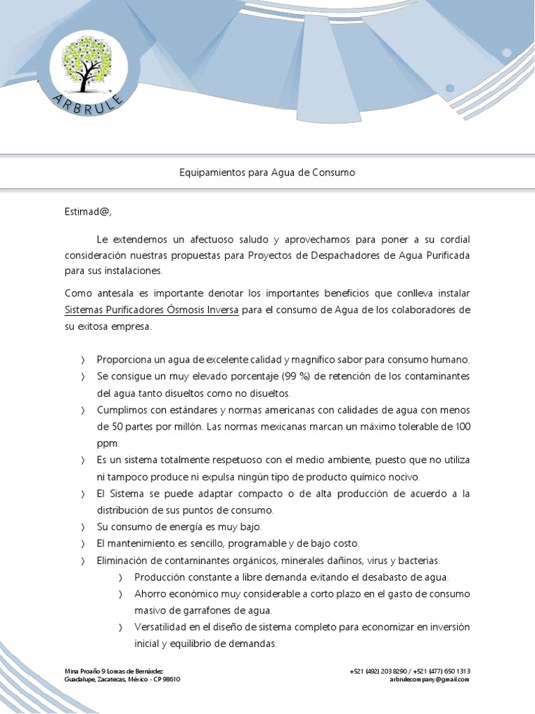 Sistemas para Agua de Consumo | PDF | Agua | Contaminación