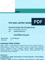 Kontrak Perkuliahan Lismag