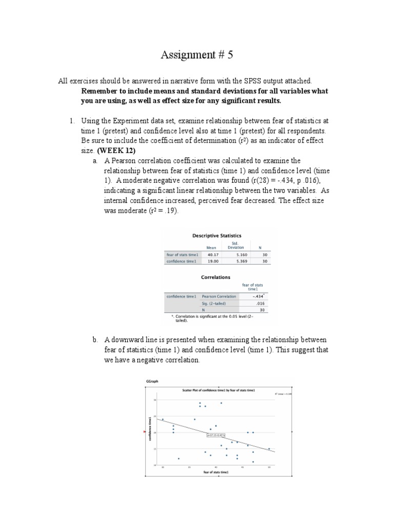 Assignment 5 pdf pdf effect size statistics