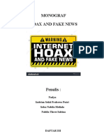 Hoax and Fake News Monograf