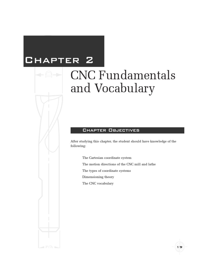 CNC Overview PDF | PDF | Cartesian Coordinate System | Numerical Control