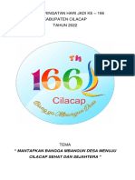 Logo Peringatan Hari Jadi 166 Kabupaten Cilacap