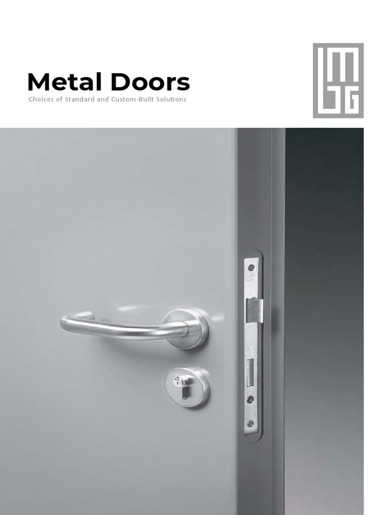 Ikk Bmg Metal Doors 2022 Pdf Door Bank Vault
