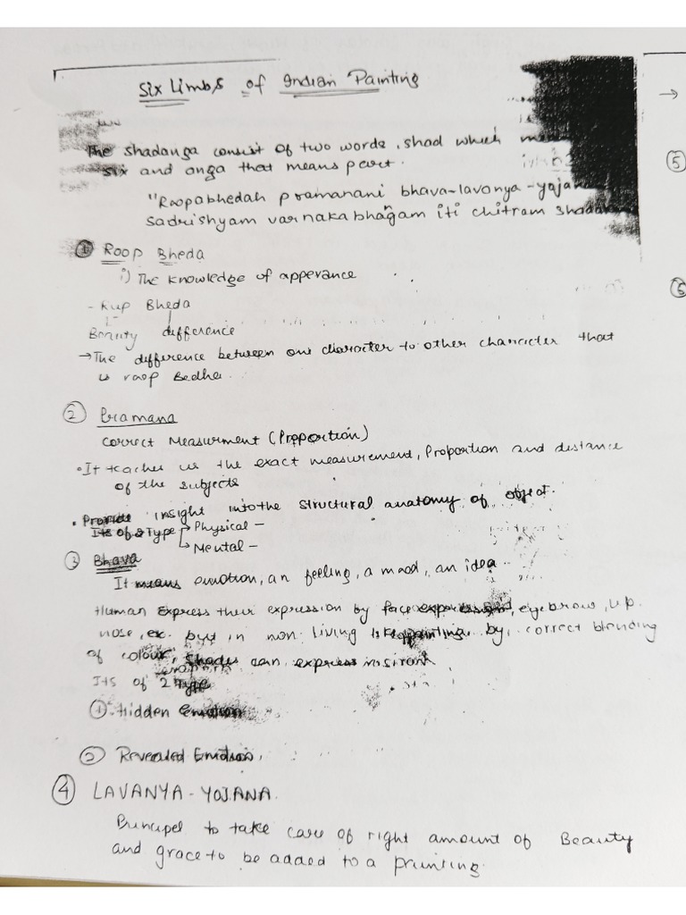 Painting Notes PDF