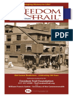 2018 Official Brochure: Freedom Trail Foundation