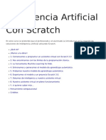 Inteligencia Artificial Con Scratch