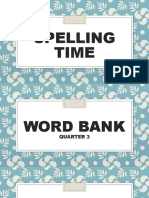 Word Bank Q3