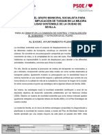 Comisión Psoe Movilidad Sostenible