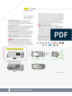 YT3300RDI5200S Rotork Valve Positioners Datasheet