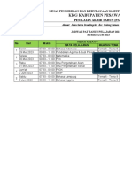 Jadwal Pat SD Pesawaran TP 2022-2023