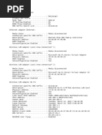 Ipconfig All