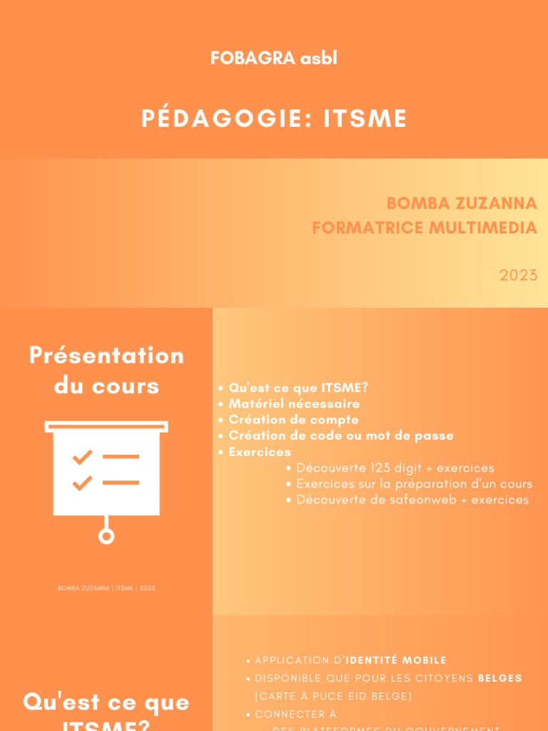 Pedagogie ITSME | PDF | l'Internet | Application