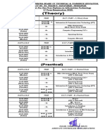 Date Sheet DIT 1st Term Exam 2023