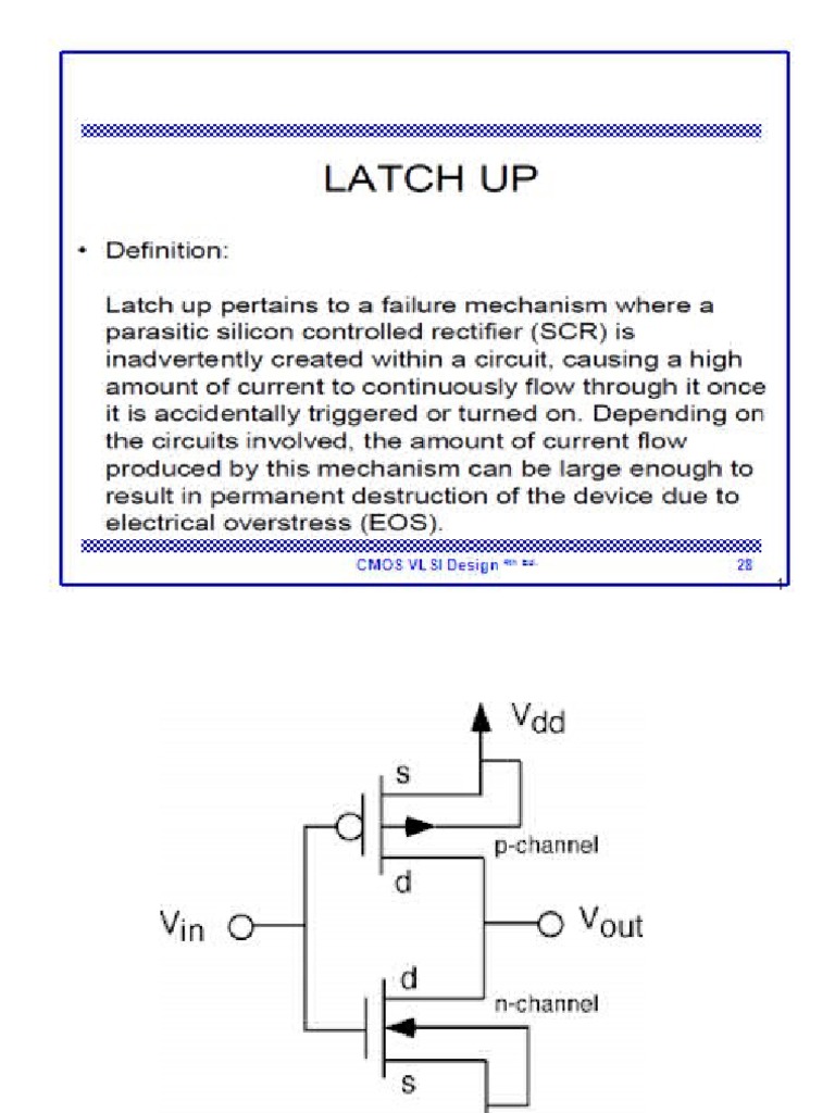 LATCH UP CMOS Inverter PDF Bipolar Junction Transistor Cmos
