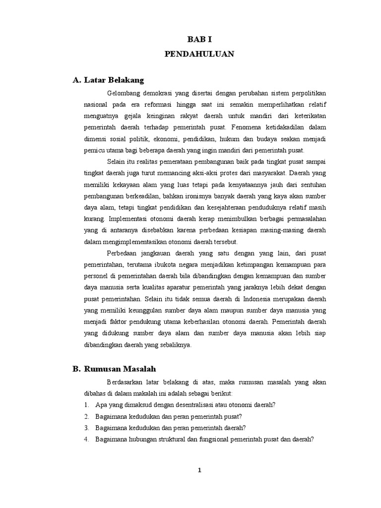 makalah-hubungan-struktural-dan-fungsional-pemerintah-pusat-dan-daerah