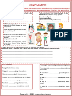 A7z9rFpEAI Comparatives ESL Printable Gap Fill Exercises Quiz For Kids and Students