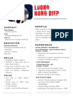 Merchandising Planning Intern - Lương Hồng Điệp PDF