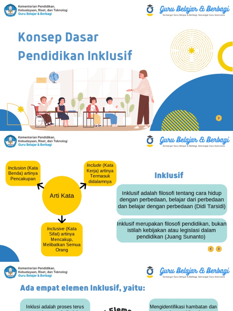 Arti dan Konsep Pendidikan Inklusif | PDF | Kesehatan Holistik | Sains ...