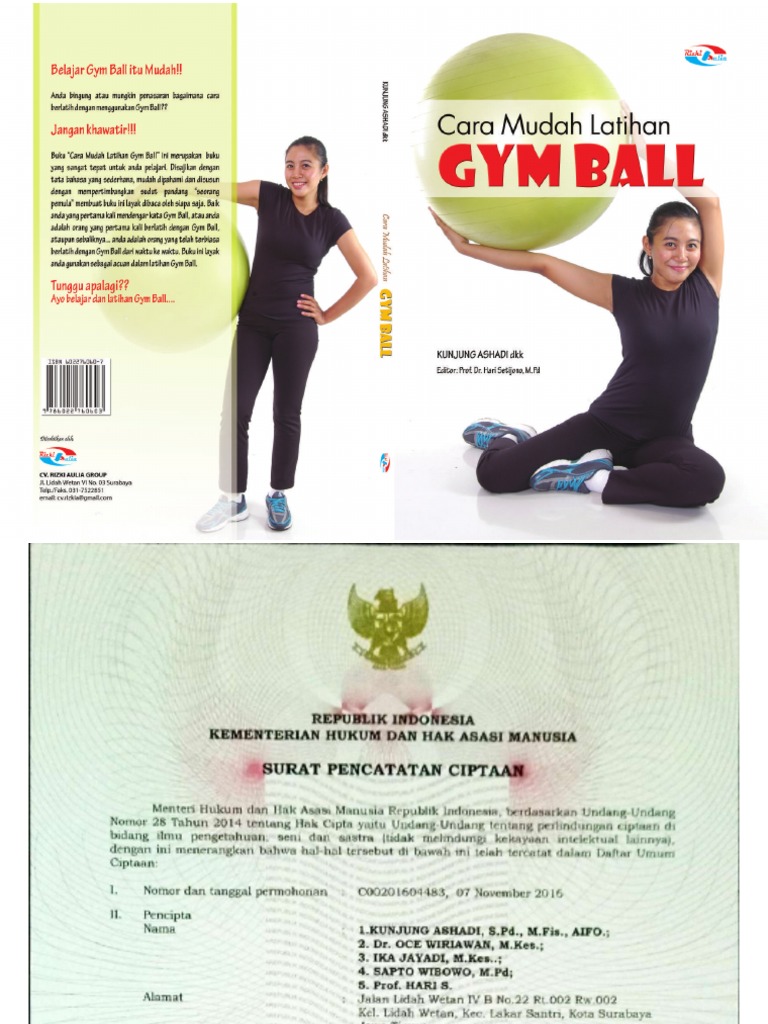 Ebook Cara Mudah Latihan Gym Ball (Kunjung Ashadi) PDF PDF